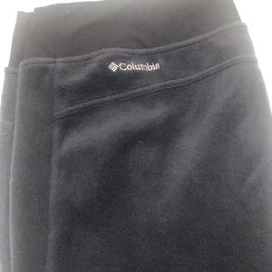 Dark grey Columbia Wide leg fleece pants